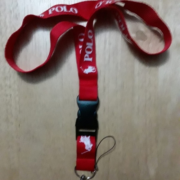 Polo By Ralph Lauren Red One Size Lanyard - Picture 4 of 7
